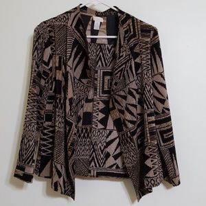 CHICO'S cardigan coat